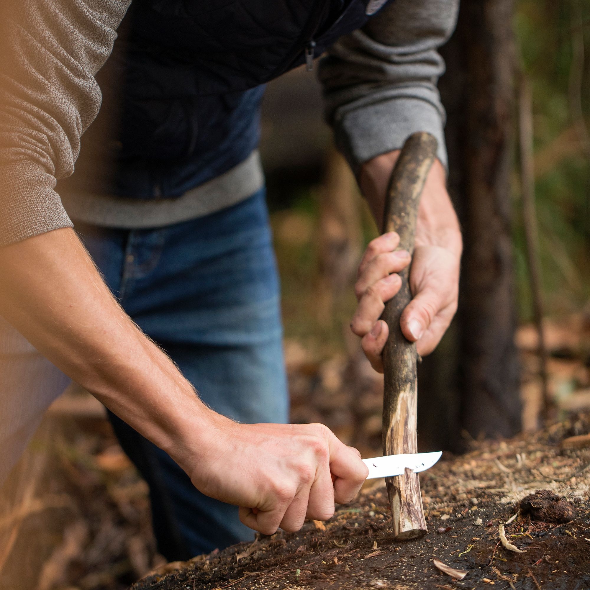 Opinel - Taschenmesser No 06 - Baroudeur - 16,5 cm - türkis