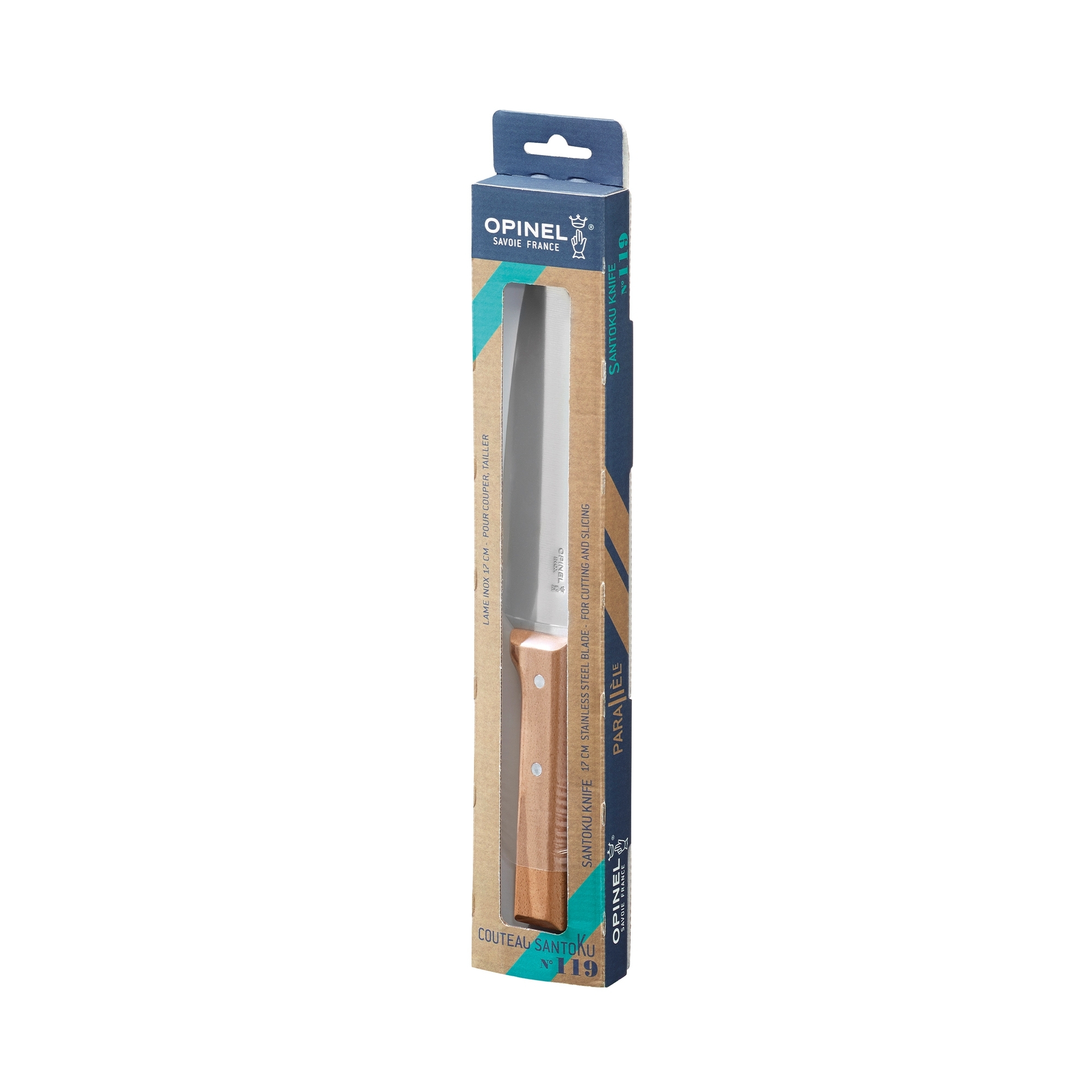 Opinel - Santoku Knife - PARALLELE - 17 cm