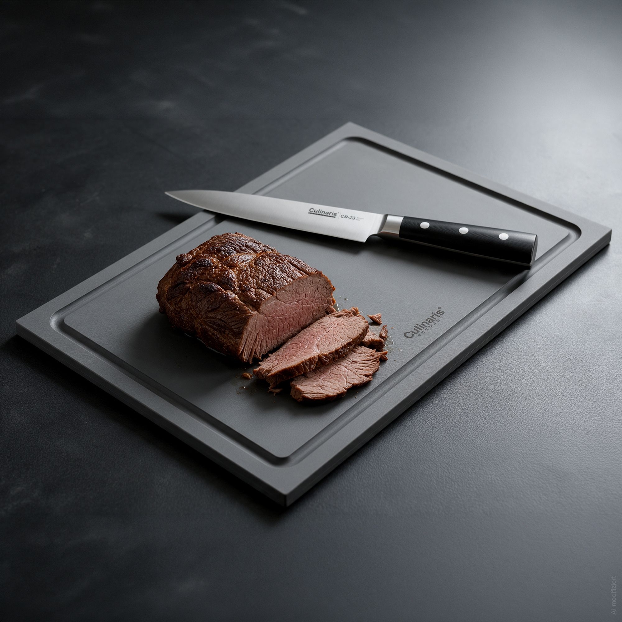 Meat knife, small - Black Series - 20 cm - CB-23 | Culinaris