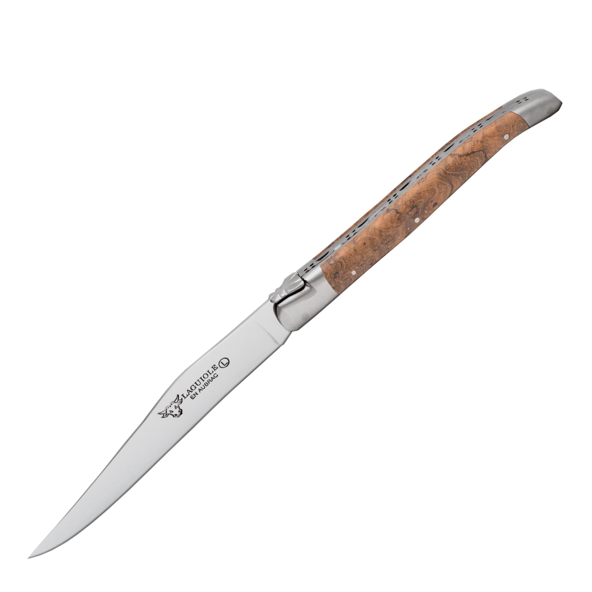 Laguiole - Steak knife teak MATT