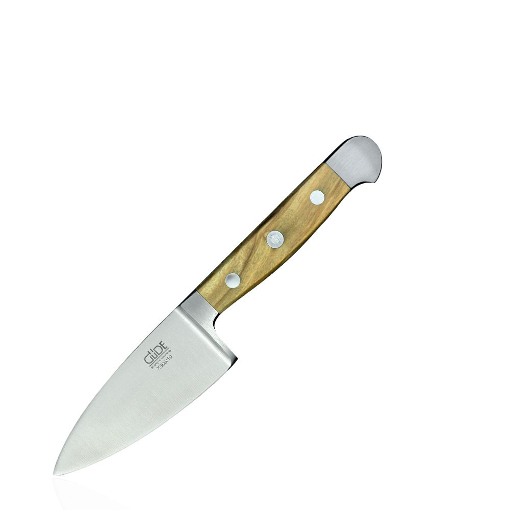 Güde - Hartkäsemesser 10 cm - Serie Alpha Olive