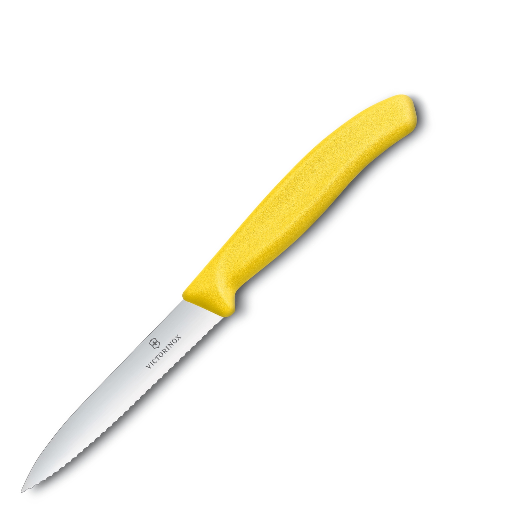 Victorinox - Swiss Classic vegetable knife serrated blade 10 cm yellow