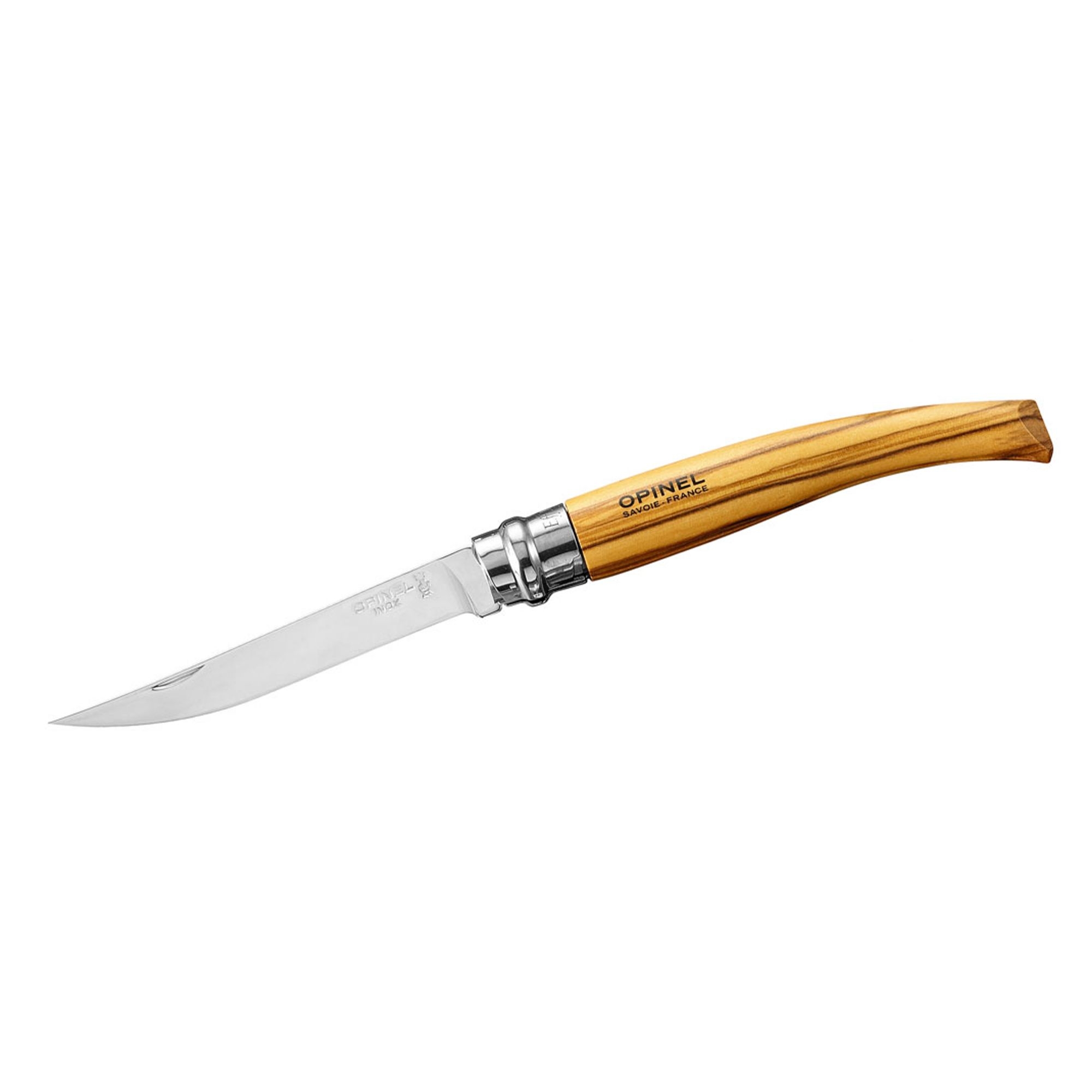 Opinel - Taschenmesser No 10 - EFFILE - 22,5 cm - Olivenholz