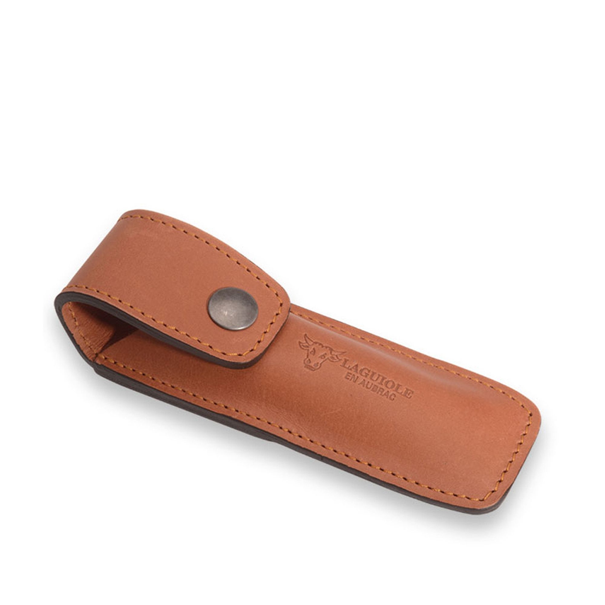 Laguiole - Lederetui Braun 13 cm