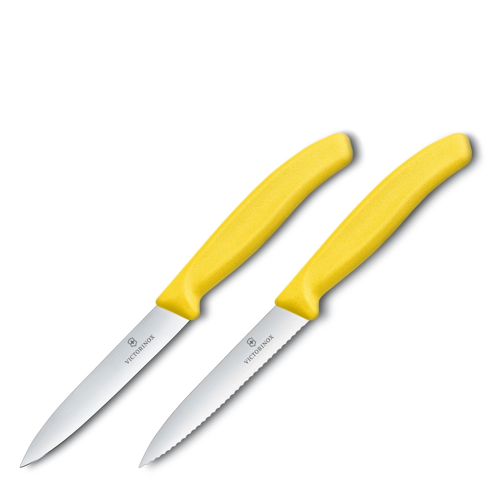 Victorinox - Swiss Classic Gemüsemesser 2er-Set, 10cm, gelb