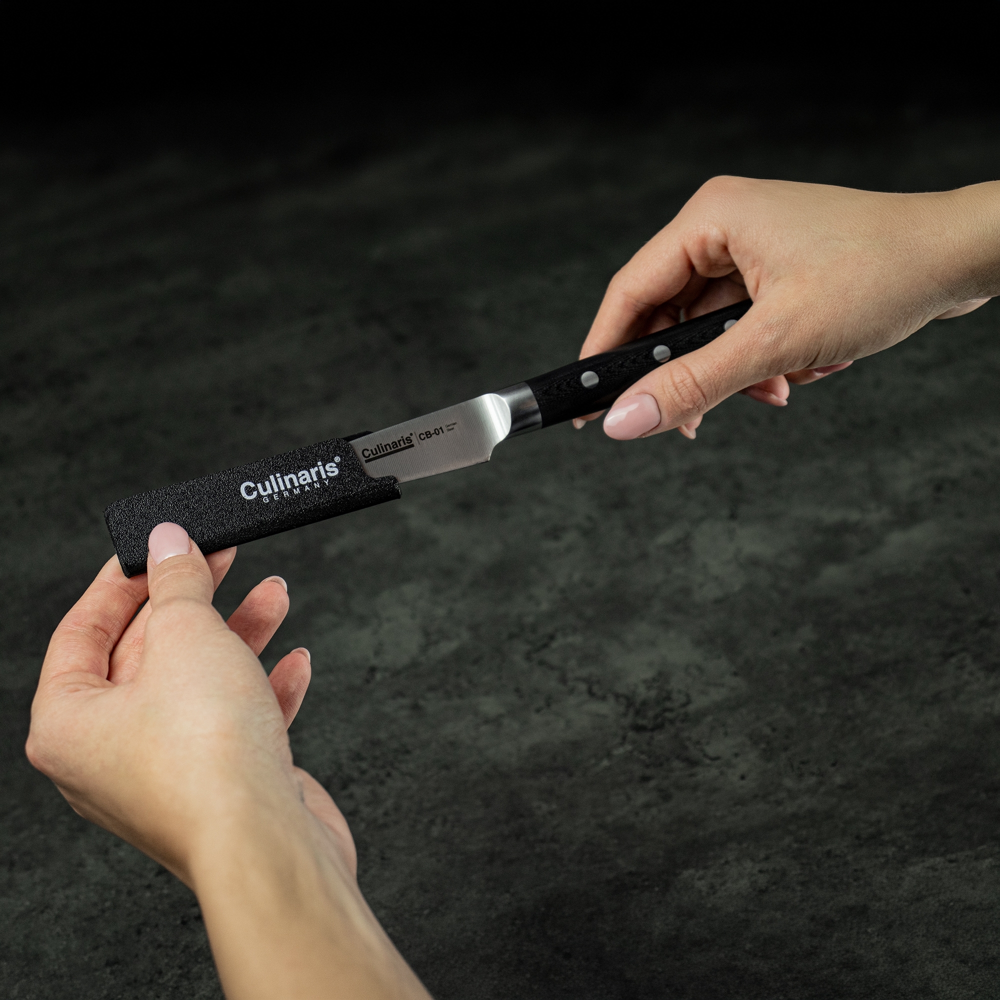 Blade guard - Black Series - 9.5 x 2.5 cm - CB-25 | Culinaris
