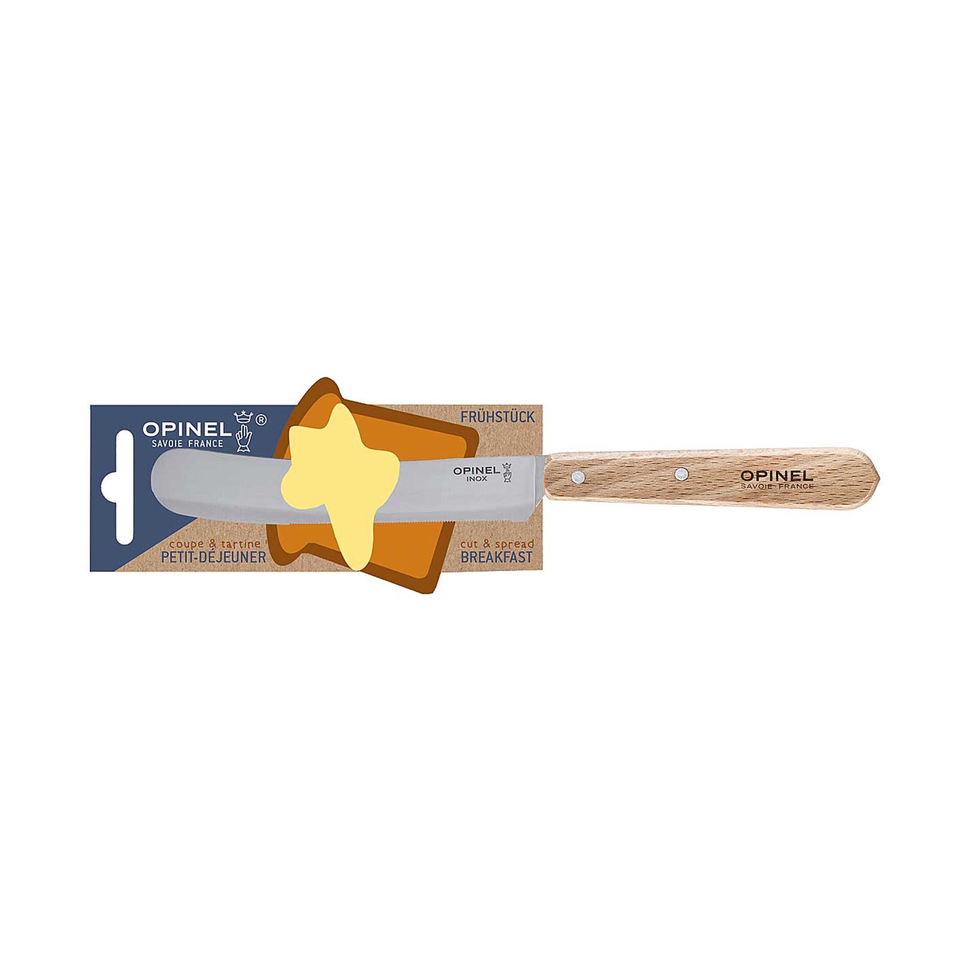 Opinel - Frühstücksmesser - Buchenholz - 11,5 cm