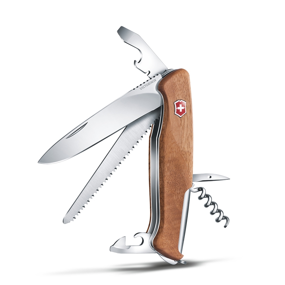 VIC Taschenmesser Ranger Wood 55, 130mm Nusbaumholz, in Blister