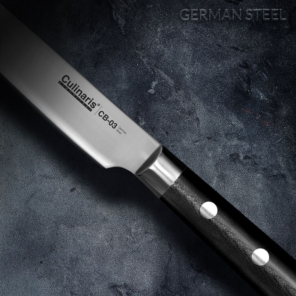 Culinaris Steakmesser CB-03 Black Serie aus deutschem Stahl