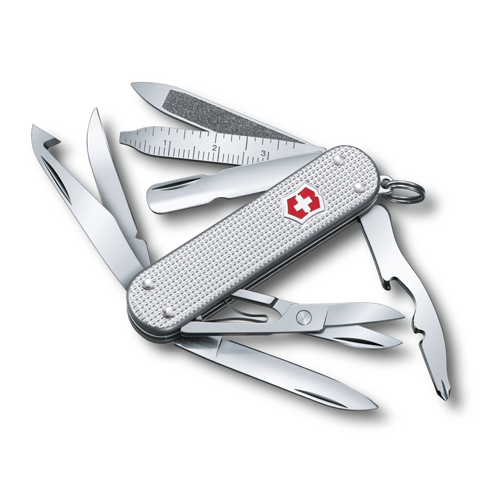 Victorinox - Pocket knife Mini Champ Alox silver