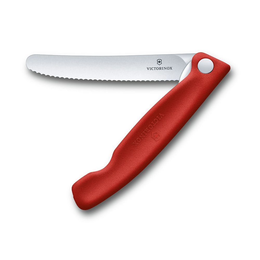 Victorinox - Faltbares Gemüsemesser SwissClassic, 11 cm, rot