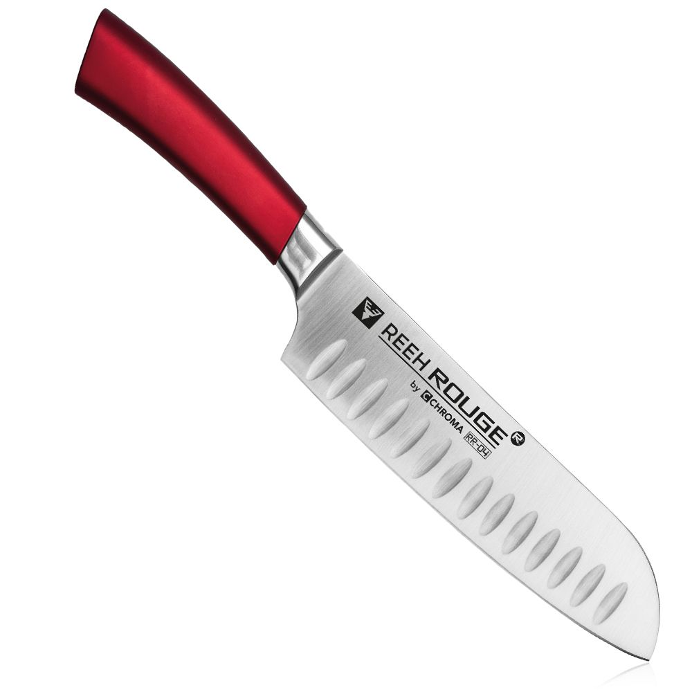 CHROMA - Santoku 18,0 cm REEH ROUGE