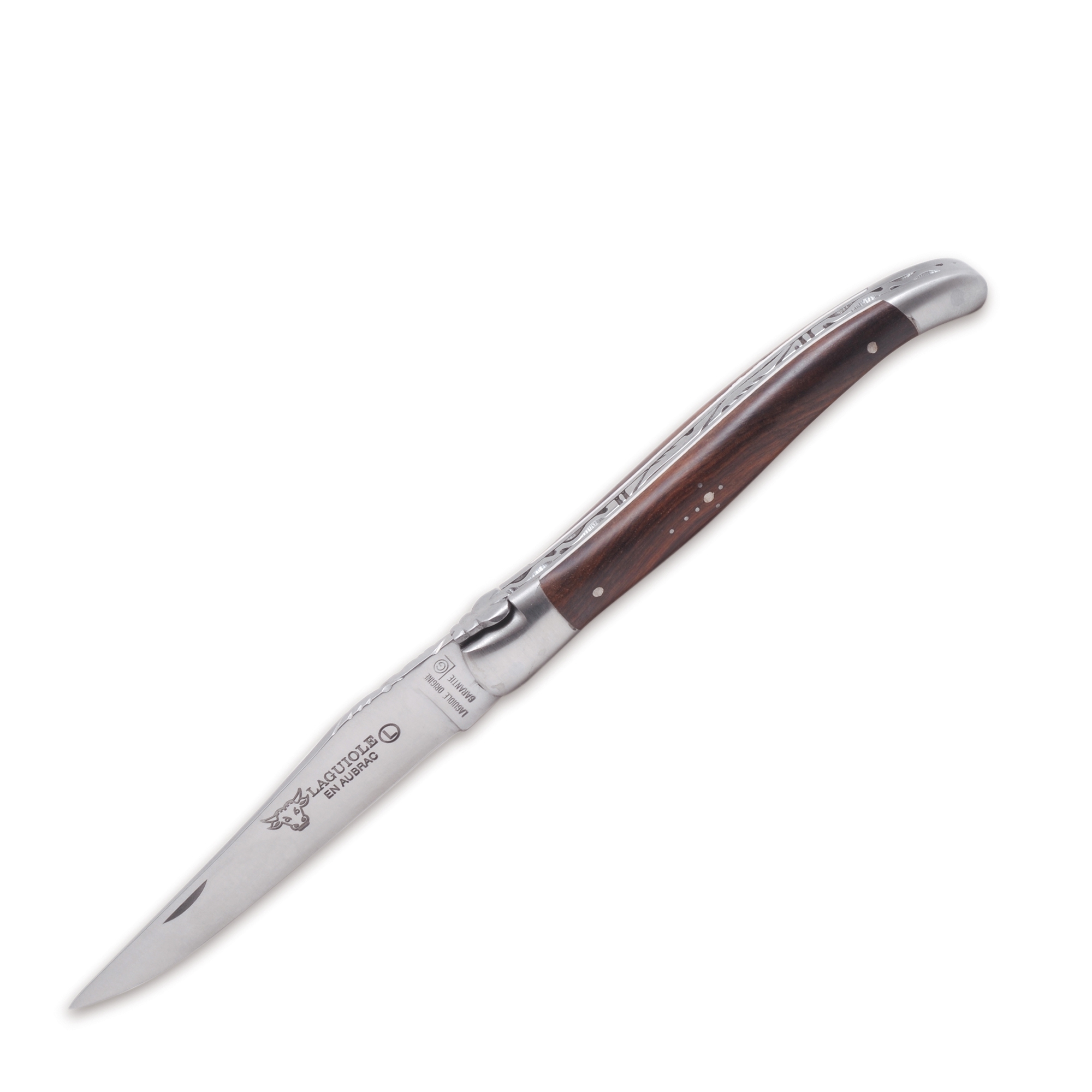 Laguiole - Klapp-/Taschenmesser geschmiedet Wüsteneisenholz