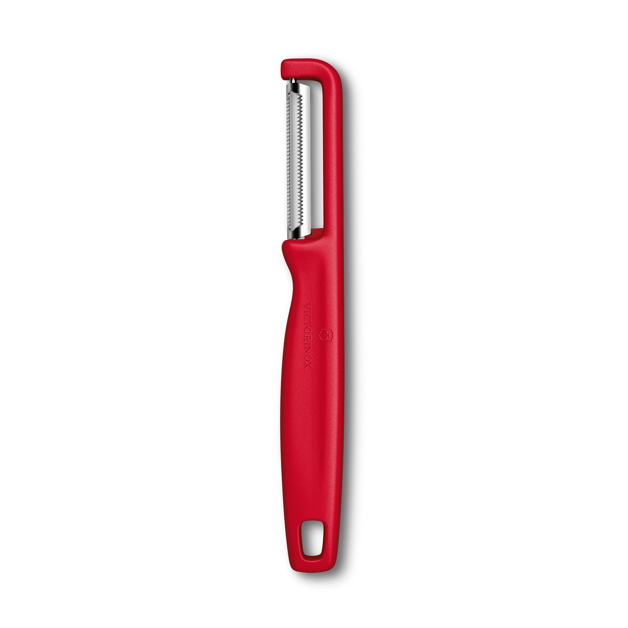 Victorinox - Peeler IOTA, serrated double-edged, red