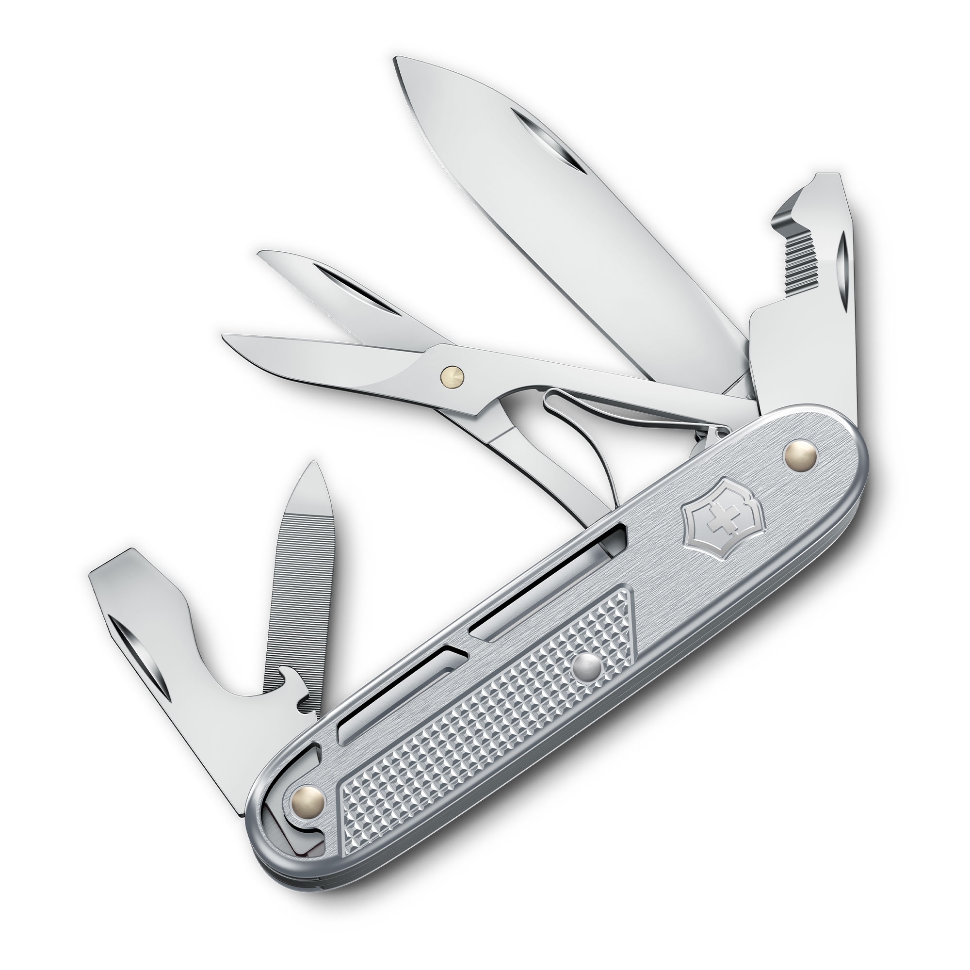 Victorinox - Taschenmesser - Synergy X Alox, 93 mm, silber