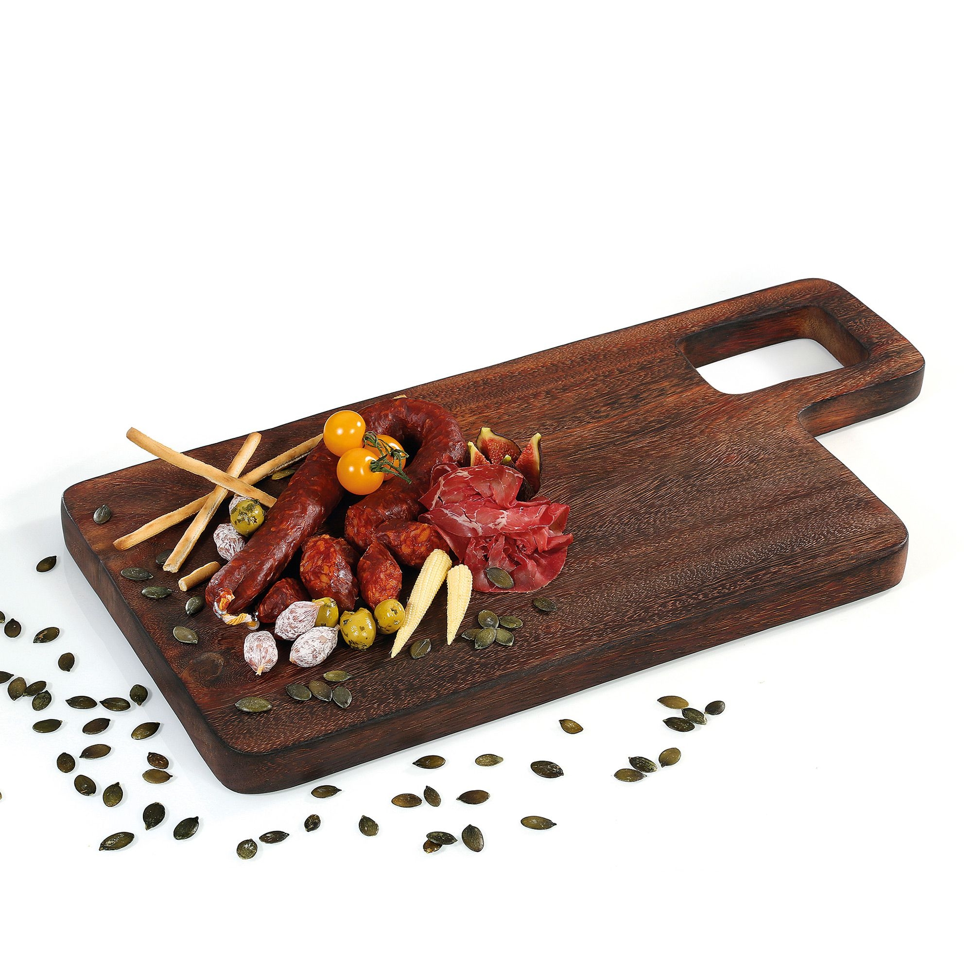 Zassenhaus -  Handle/serving board acacia - 51 × 25 cm