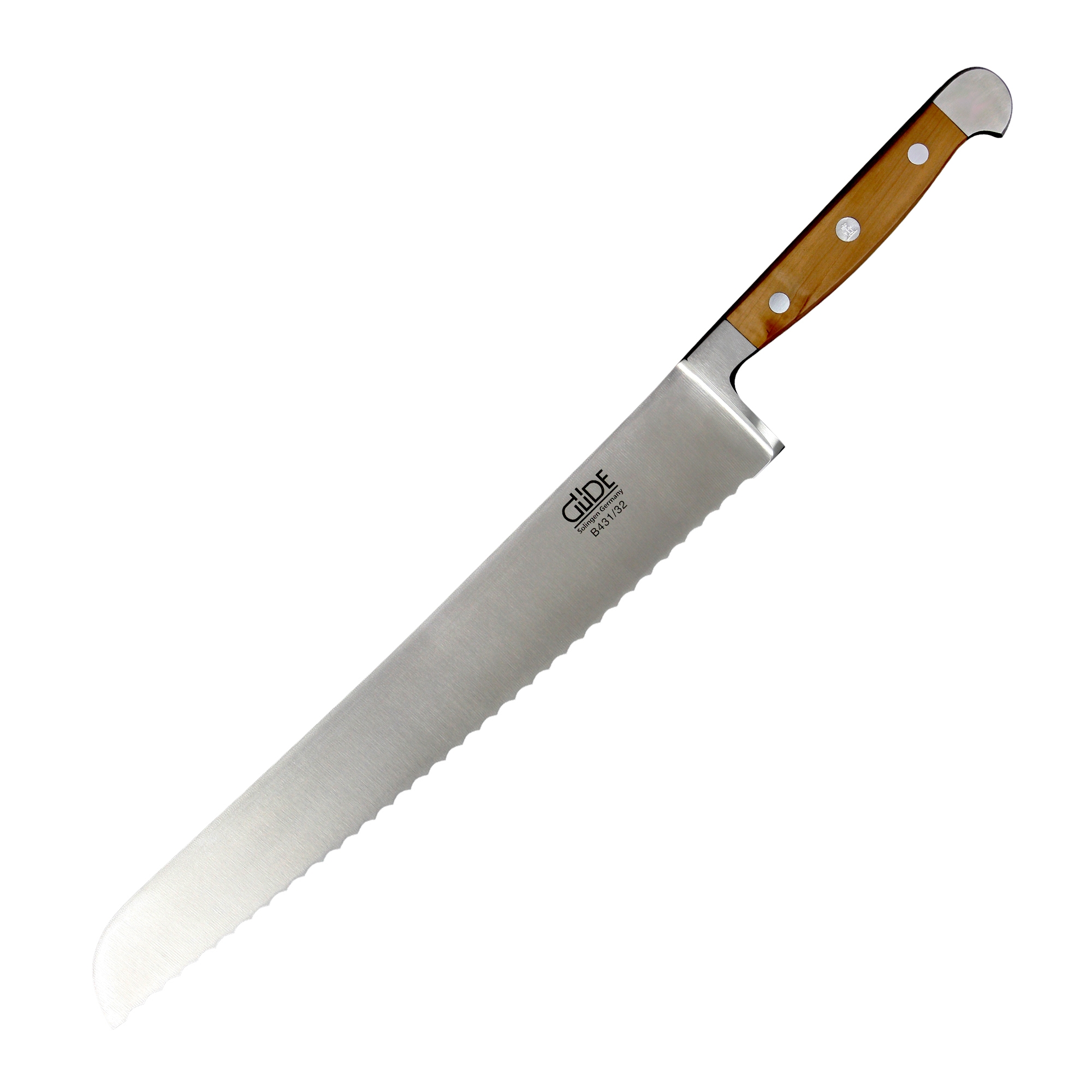 Güde - Brotmesser 32 cm - Serie Alpha Birne, Linkshänder