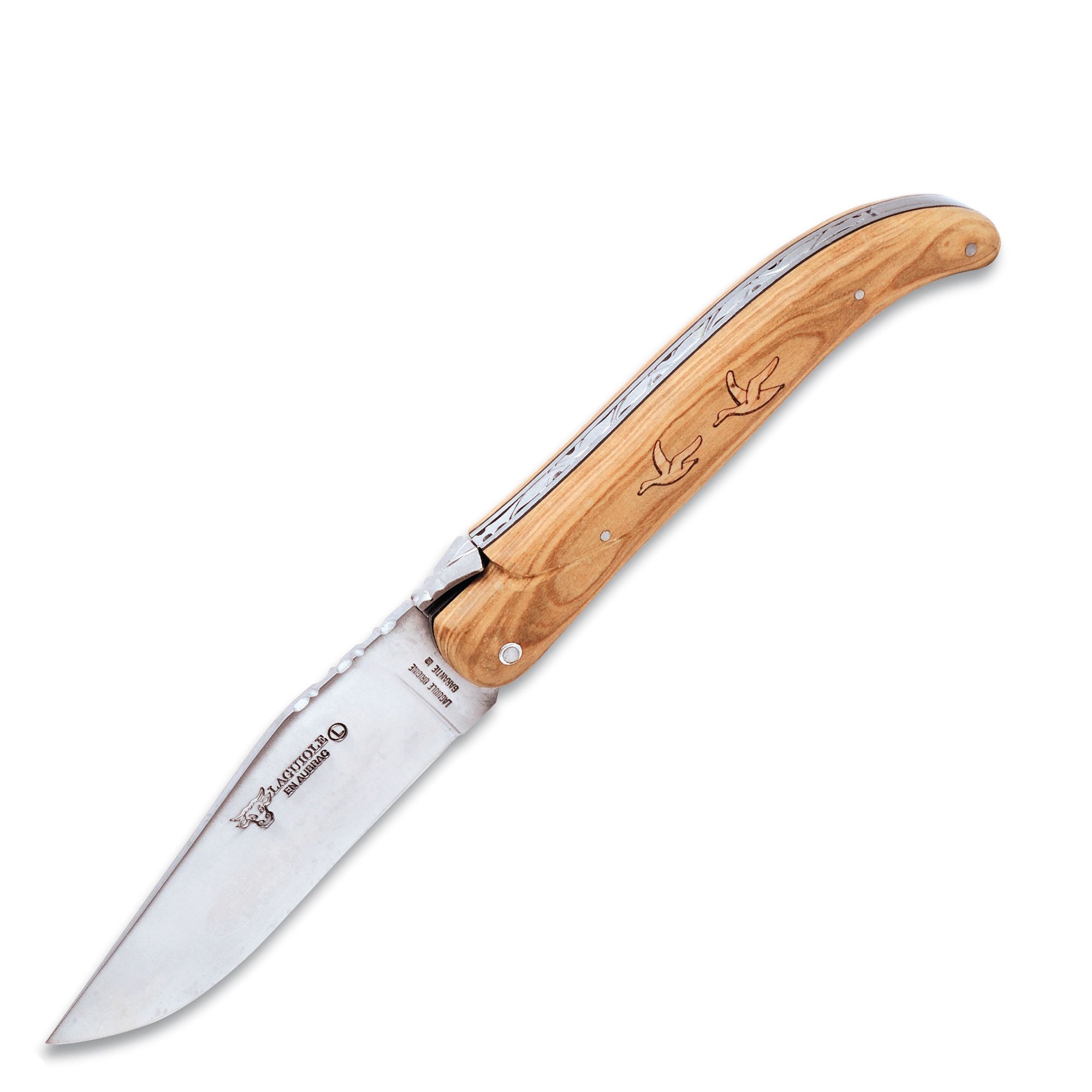 Laguiole - Jagdmesser Ente Olive