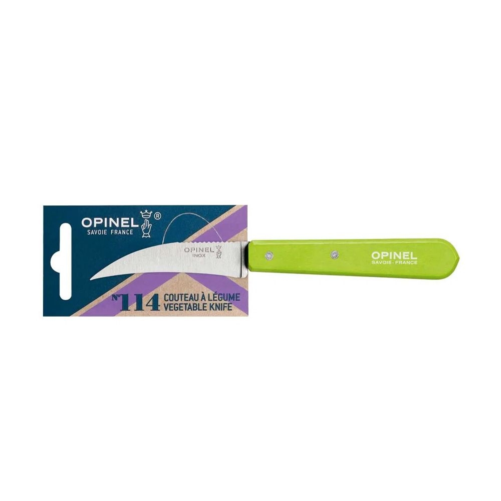Opinel - Gemüsemesser No.114 - grün