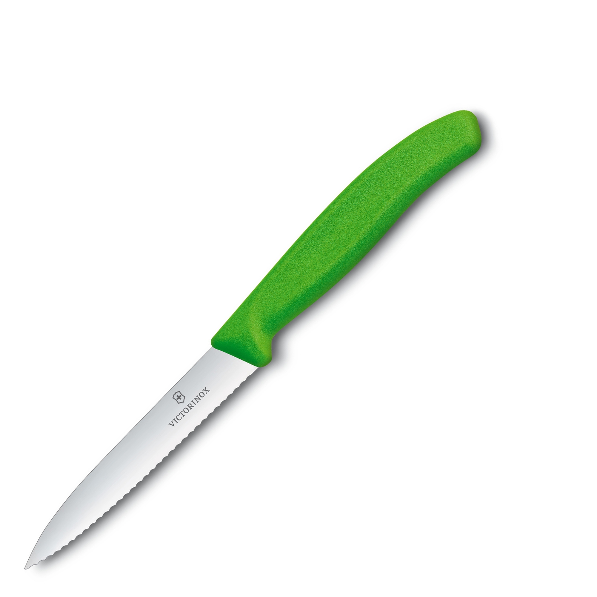 Victorinox Swiss Classic vegetable knife serrated blade 10 cm green
