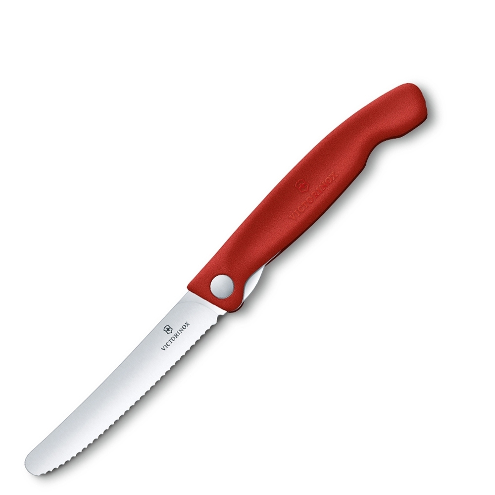 Victorinox - Faltbares Gemüsemesser SwissClassic, 11 cm, rot