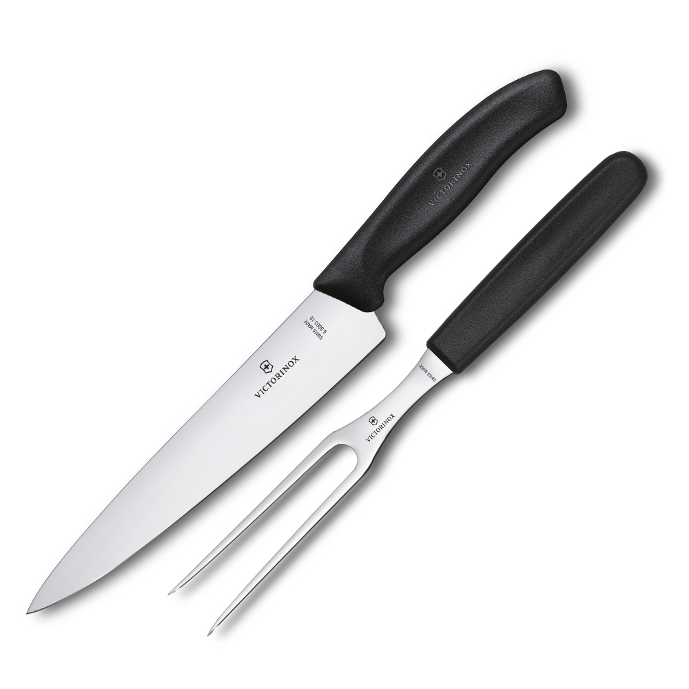 Victorinox - Swiss Classic Carving Set, 2 pieces, black