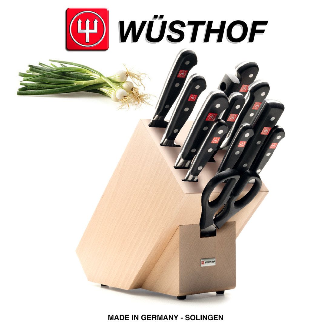Wüsthof  - Knife block for 12 pieces - beechwood