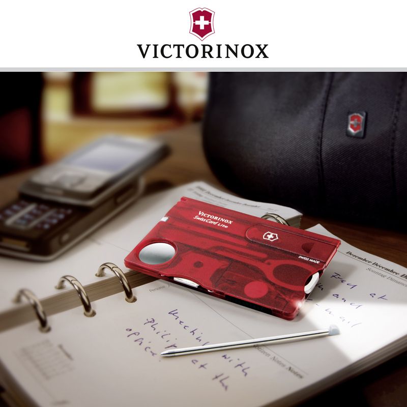 Victorinox - SwissCard Lite, red
