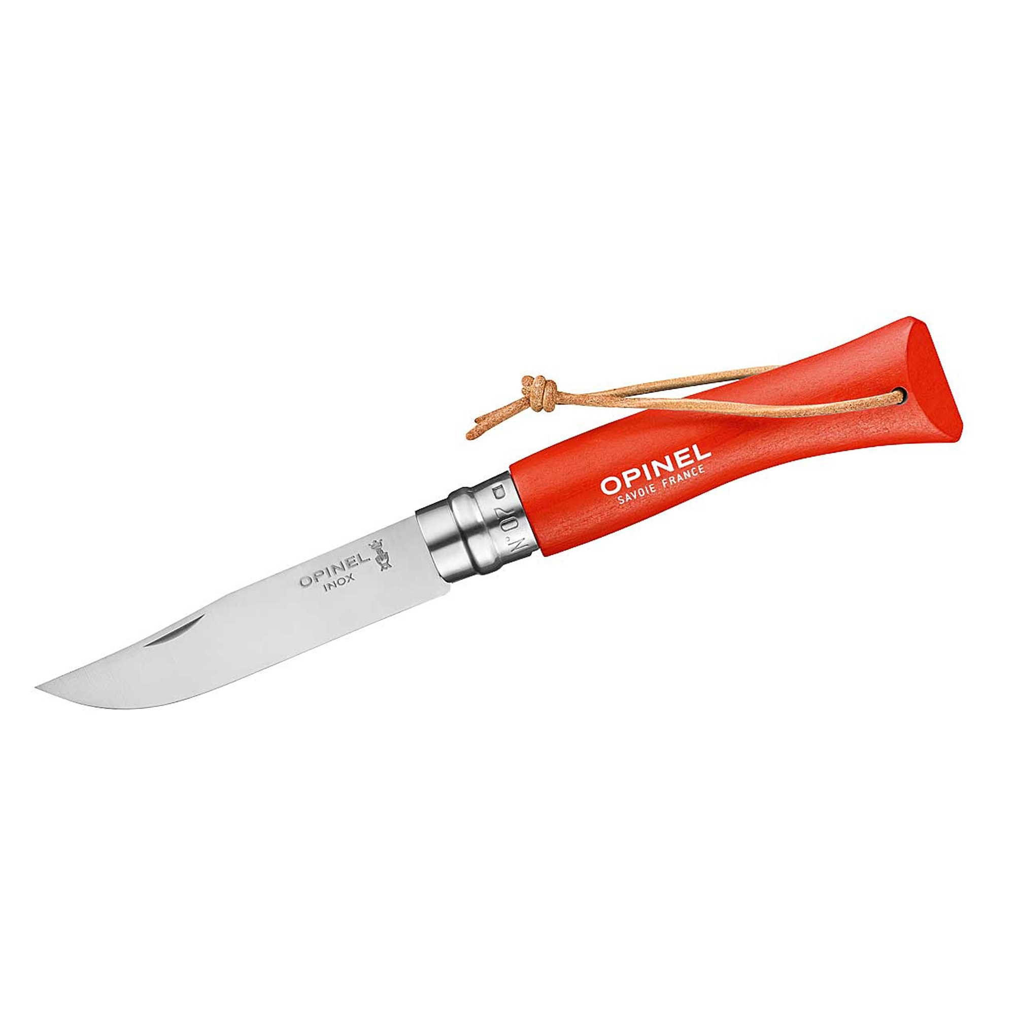Opinel - Taschenmesser No 07 - Baroudeur - 17,7 cm - orange