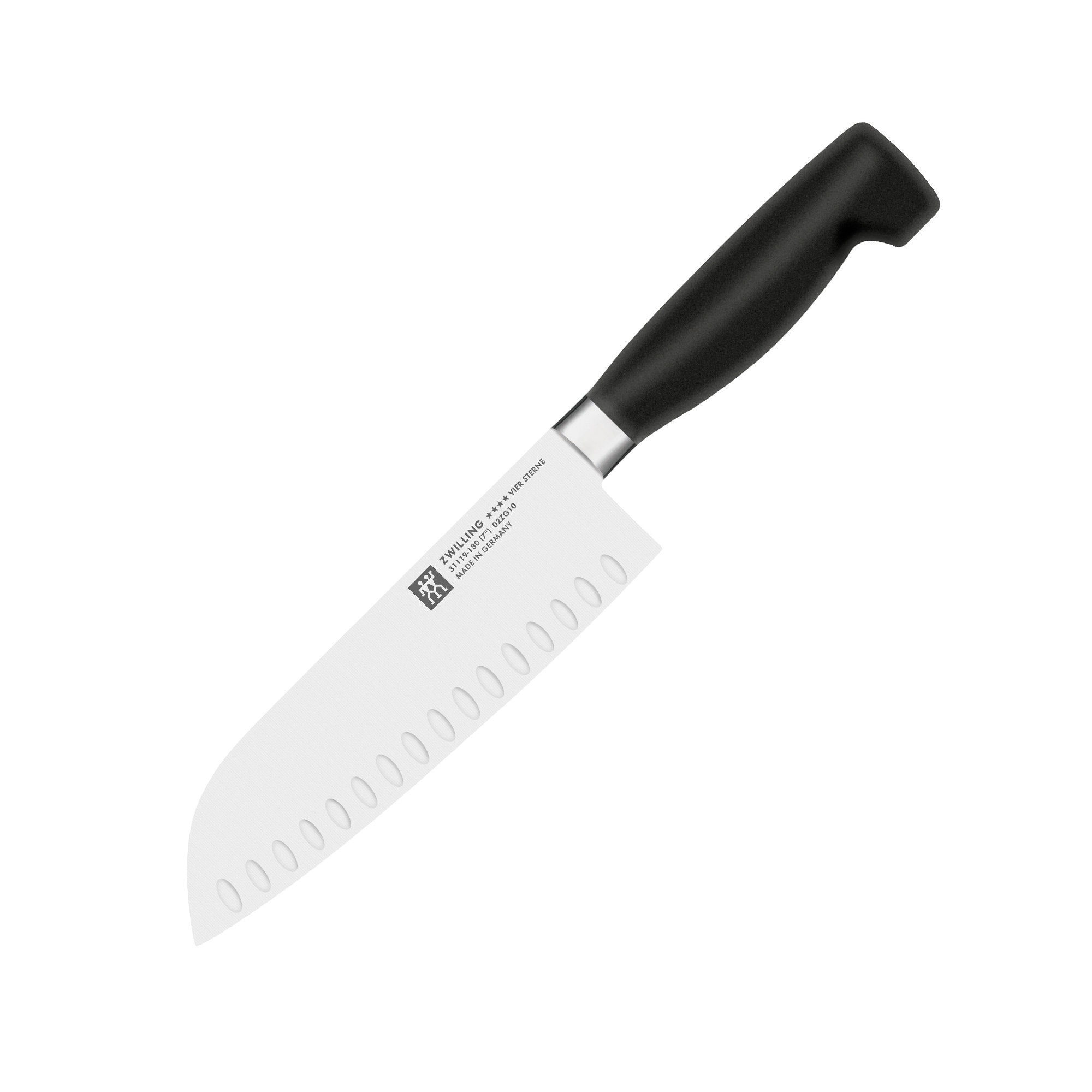 ZWILLING - Santoku with scallops | Four stars | 18 cm