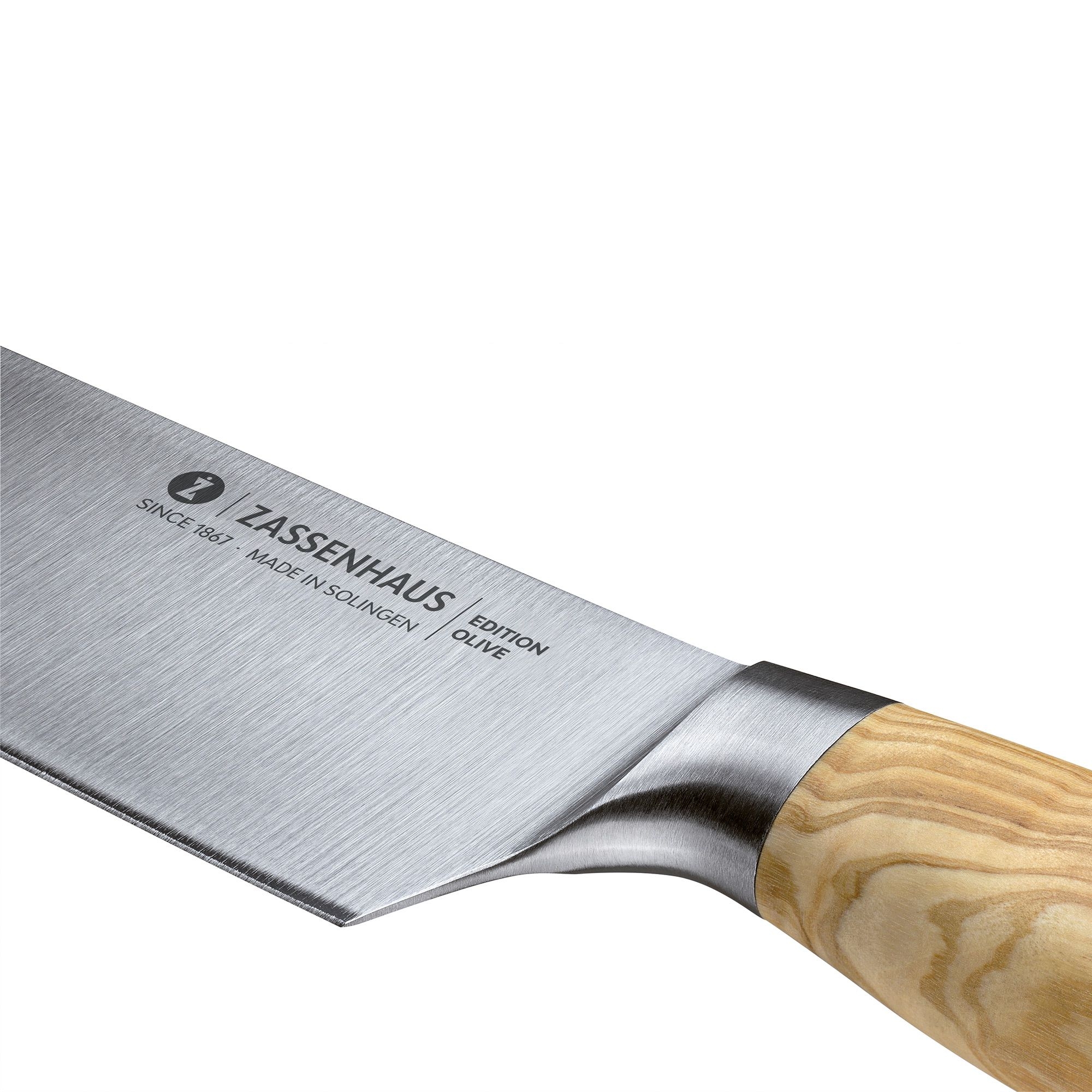 Zassenhaus - cooking knife 21 cm  - EDITION OLIVE