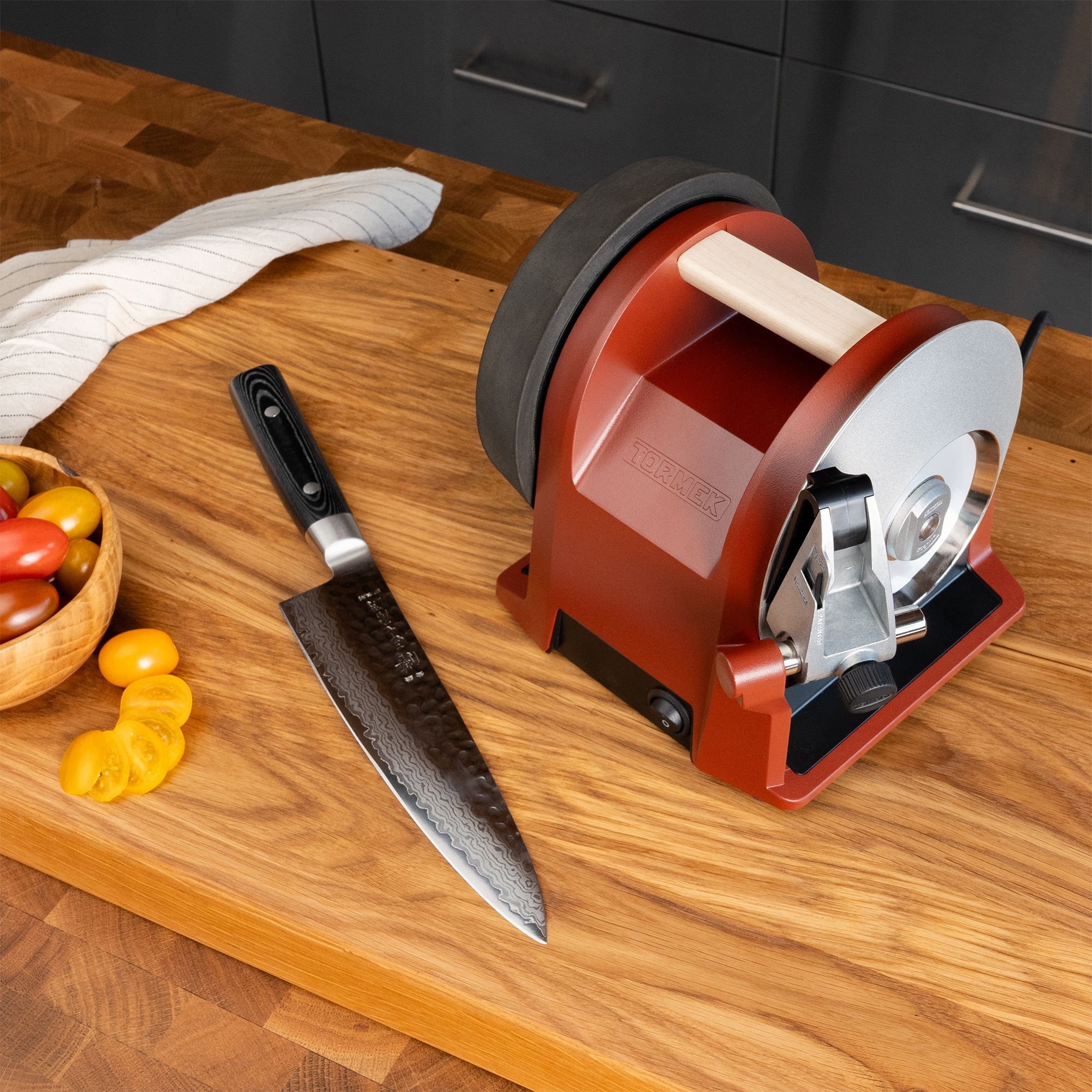Tormek – Electric Knife Sharpener T-1 Kitchen Knife Sharpener SWEDISH RED