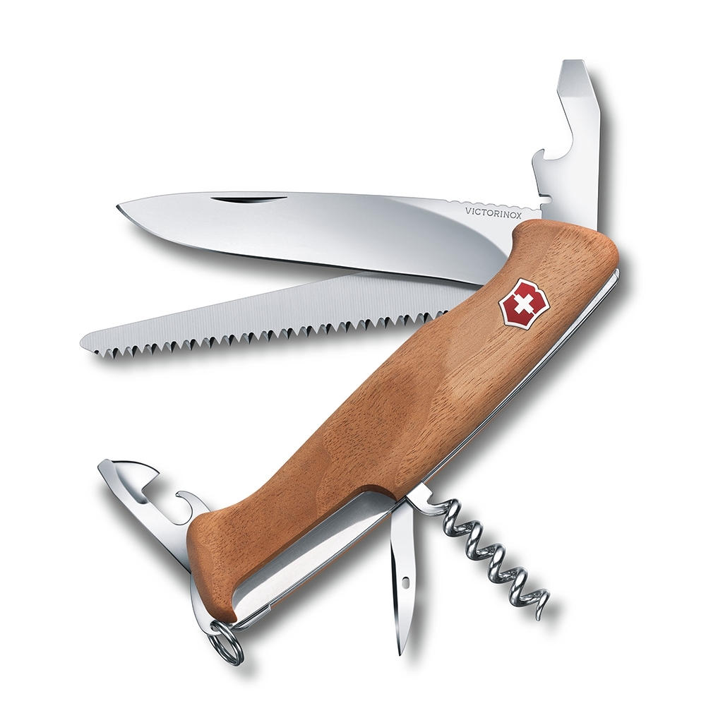 VIC Taschenmesser Ranger Wood 55, 130mm Nusbaumholz, in Blister