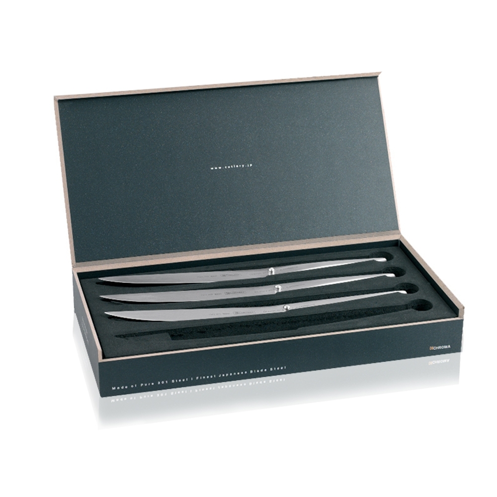CHROMA type 301 - P-16 Steakmesserset 4-teilig