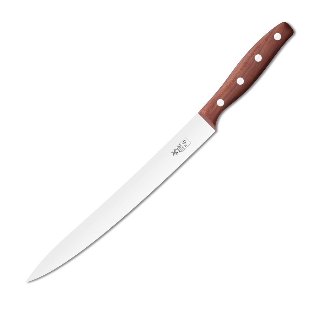 Windmühlenmesser - Koch- und Filiermesser 23 cm - Kirschholz