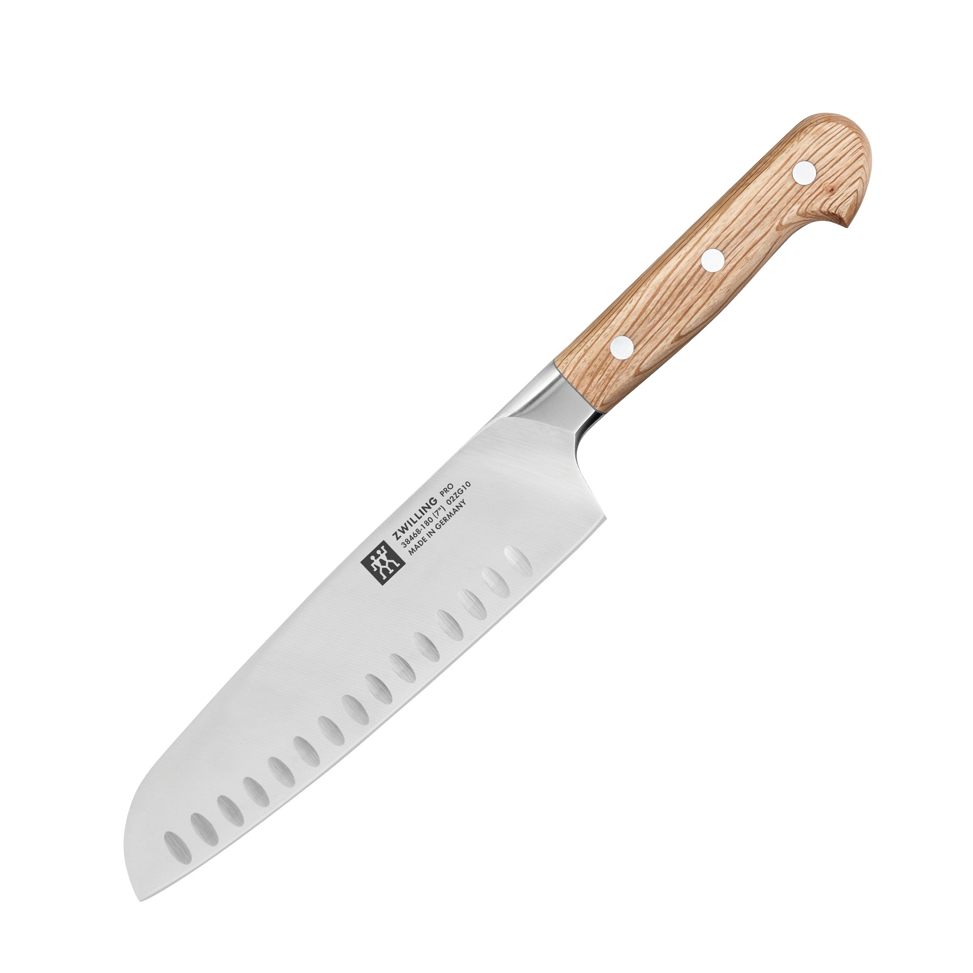 ZWILLING - Santoku knife | Pro Wood | 18 cm | scalloped edges