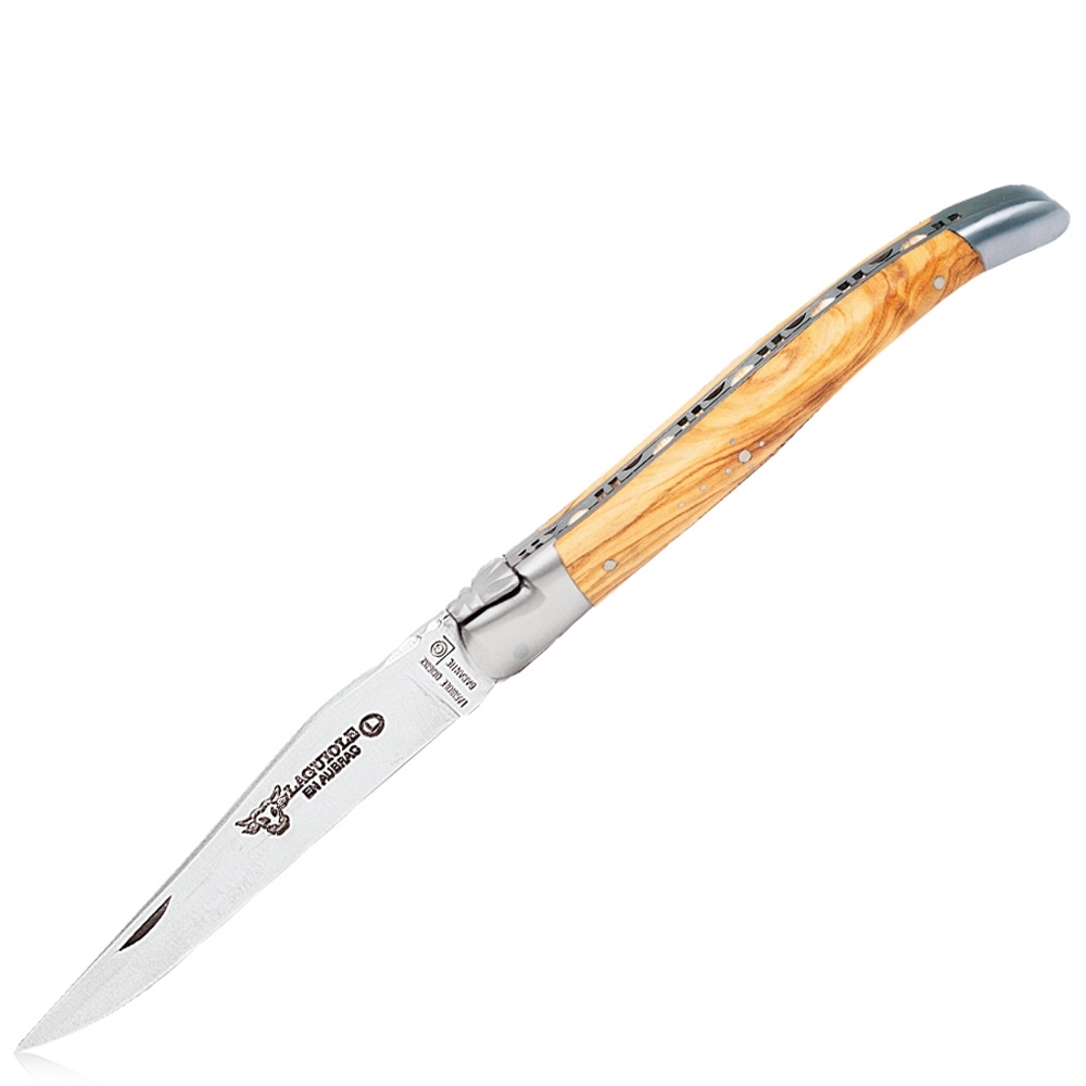 Laguiole - Klapp-/Taschenmesser geschmiedet Olive